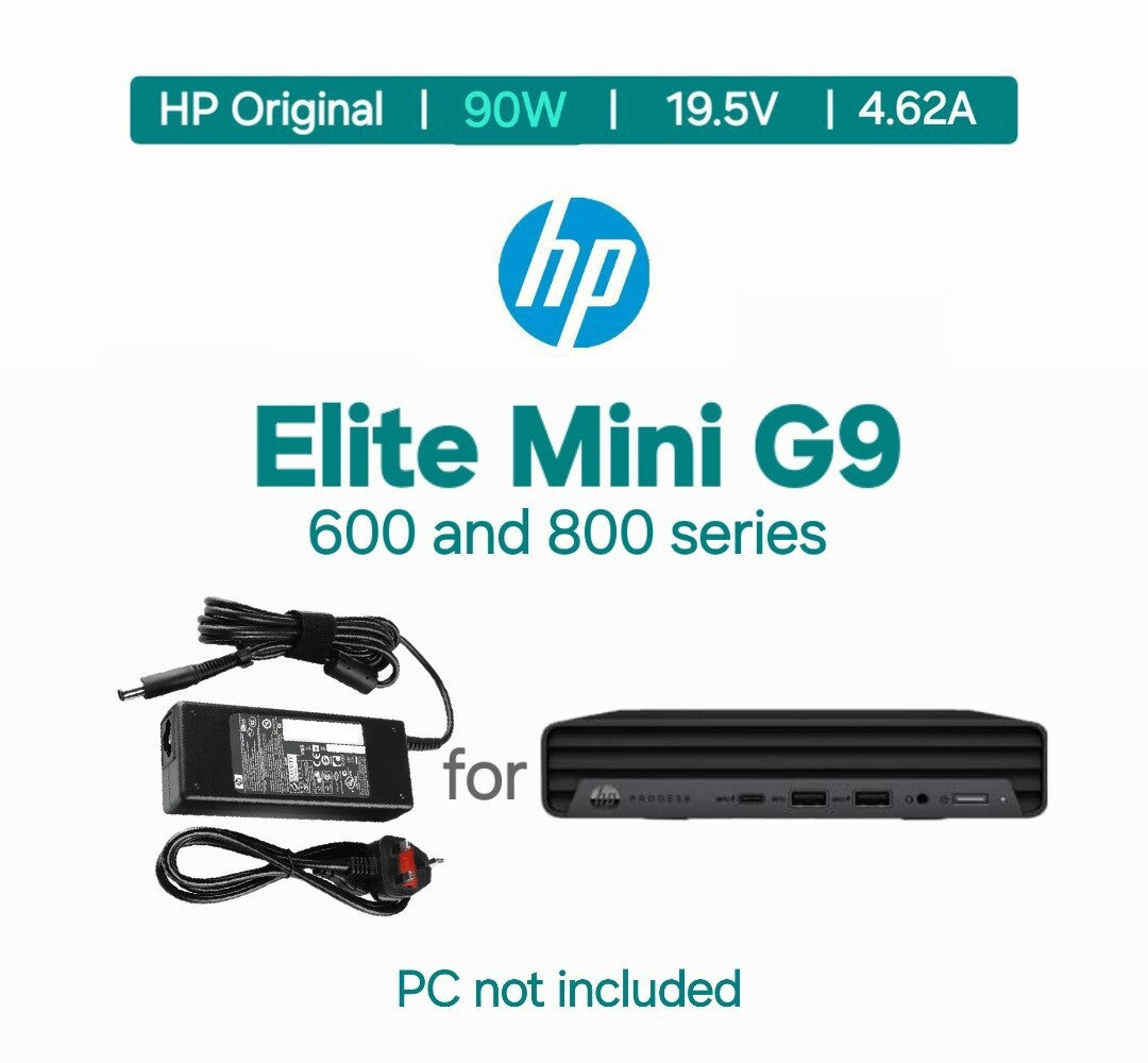 90W AC Power Adapter Charger For HP Elite Mini G9 Desktop Tiny PC