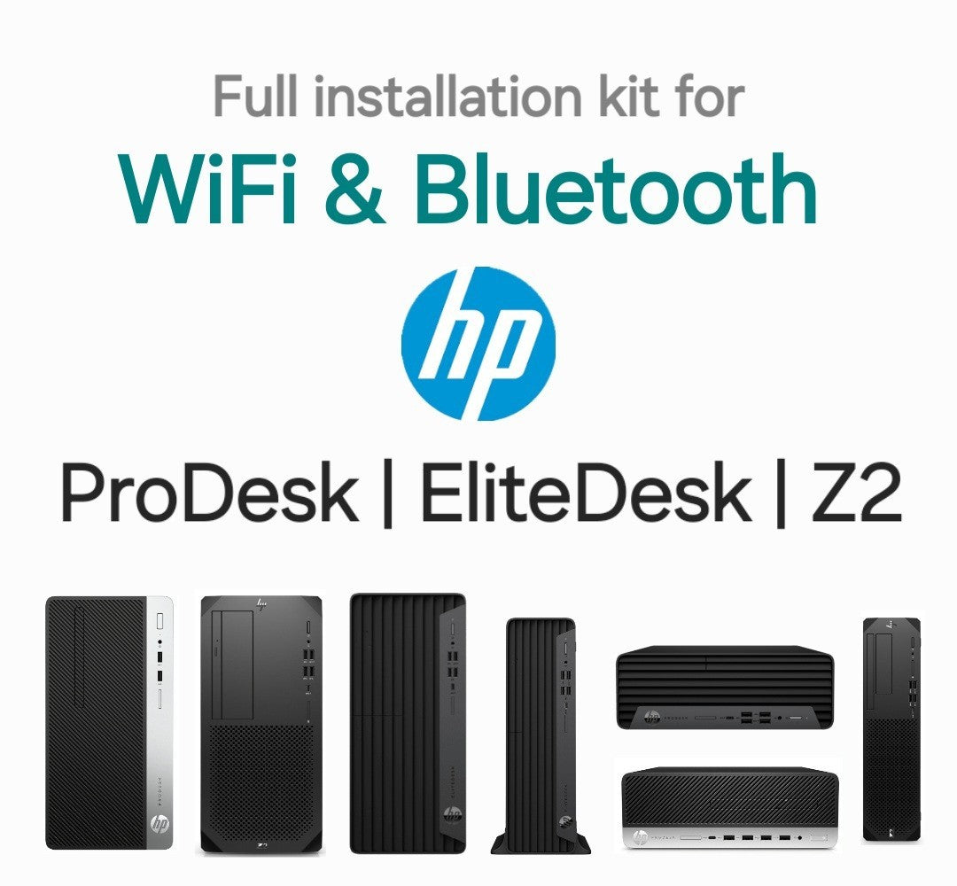 WiFi & Bluetooth For HP SFF & Tower PC ■ EliteDesk ■ ProDesk ■ Pavilion ■ Envy