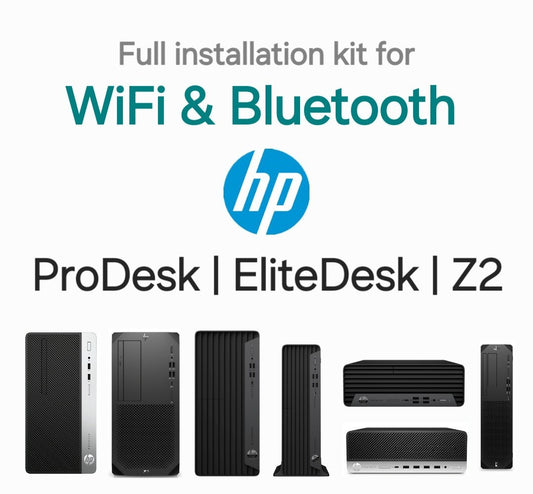 WiFi & Bluetooth For HP SFF & Tower PC ■ EliteDesk ■ ProDesk ■ Pavilion ■ Envy
