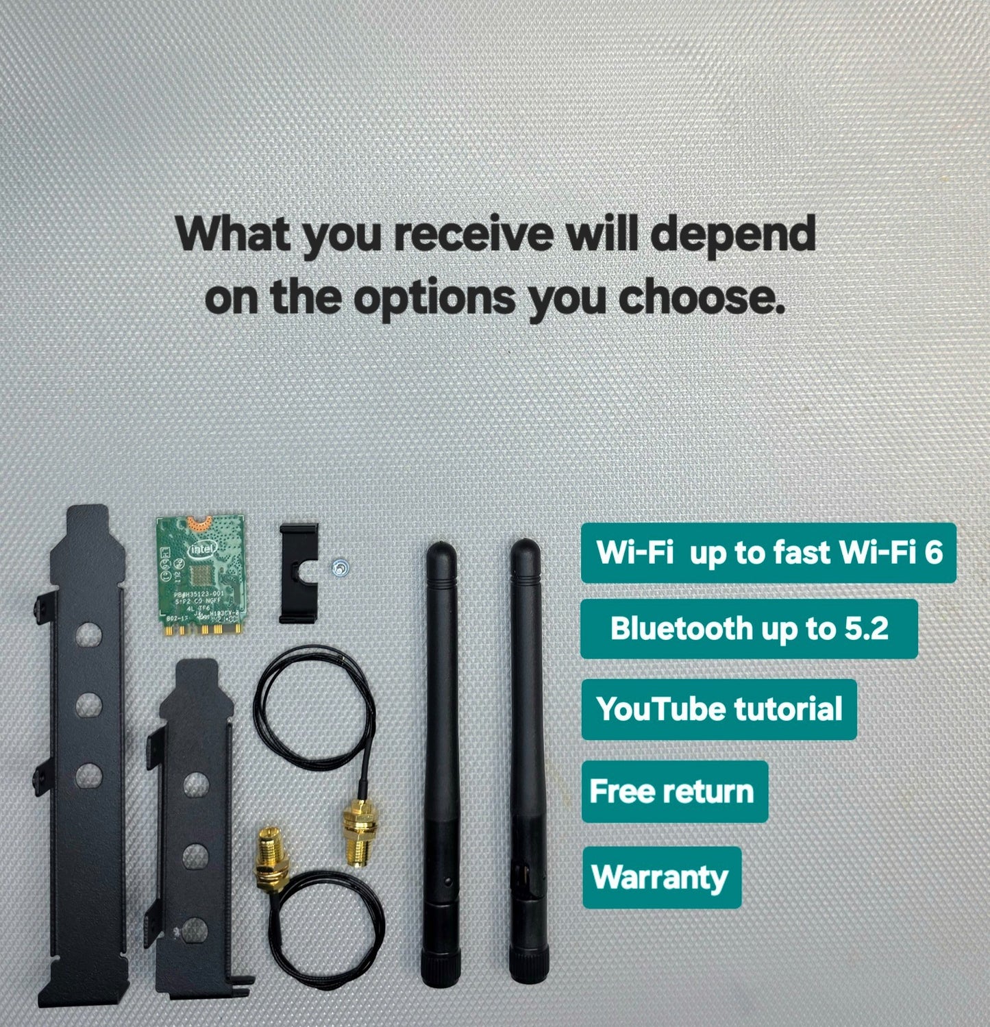 WiFi & Bluetooth For HP SFF & Tower PC ■ EliteDesk ■ ProDesk ■ Pavilion ■ Envy