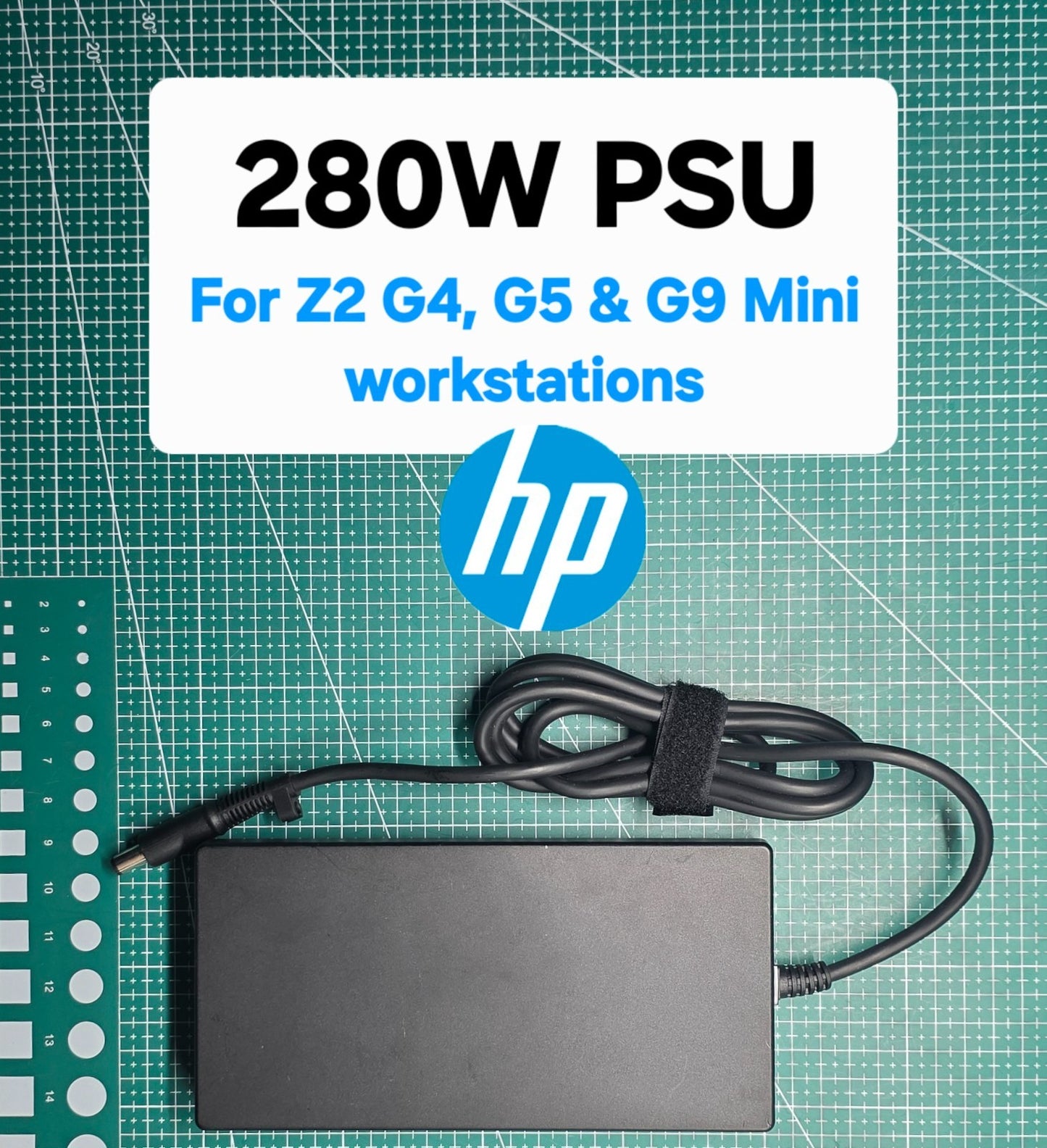 Genuine HP 280W Power Adapter for HP Z2 Mini  G9 G5 & G4 Workstation  AC Adapter