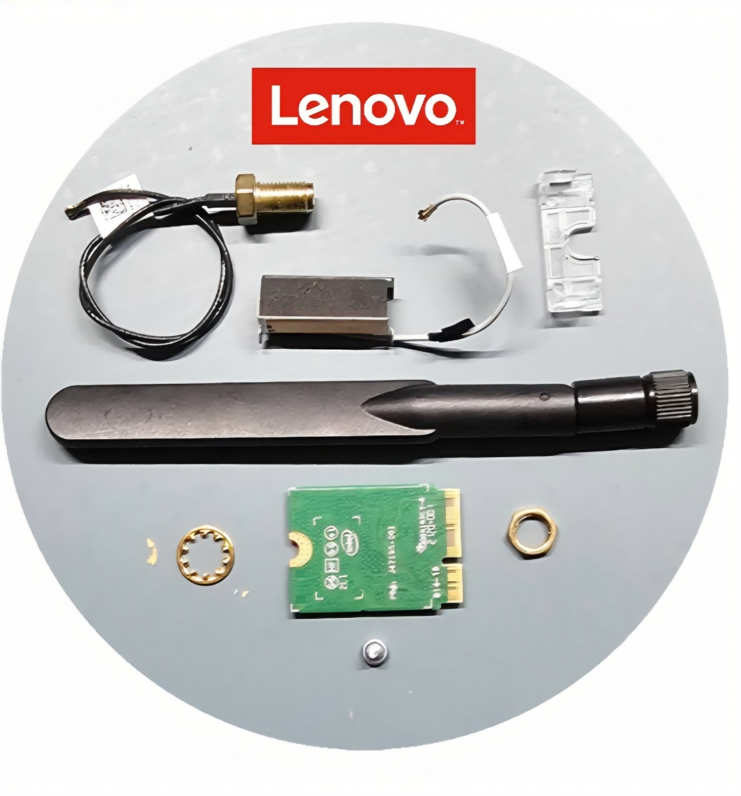 Lenovo Original WiFi 6  Bluetooth 5.2 Kit Intel Wireless Card  Antenna & Screw