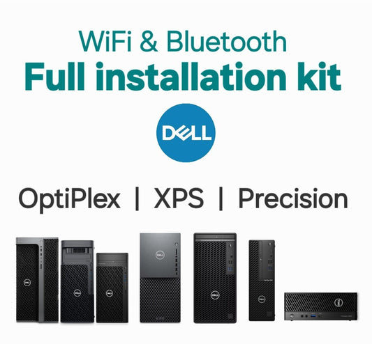 WiFi & Bluetooth kit for DELL ■ Optiplex ■ Precision ■ XPS SFF & Tower PC