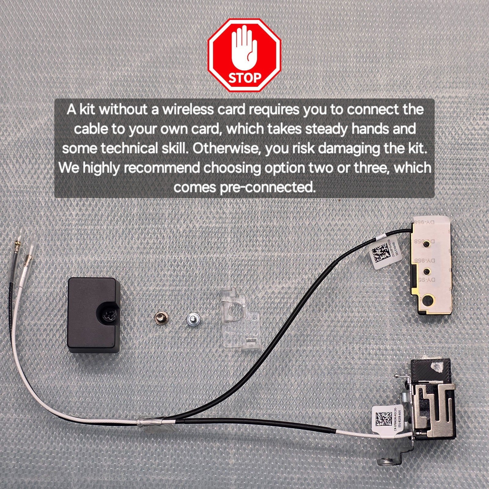 WiFi & Bluetooth Installation Kit - Dell OptiPlex Micro 3000 5000 7000 7010 7020