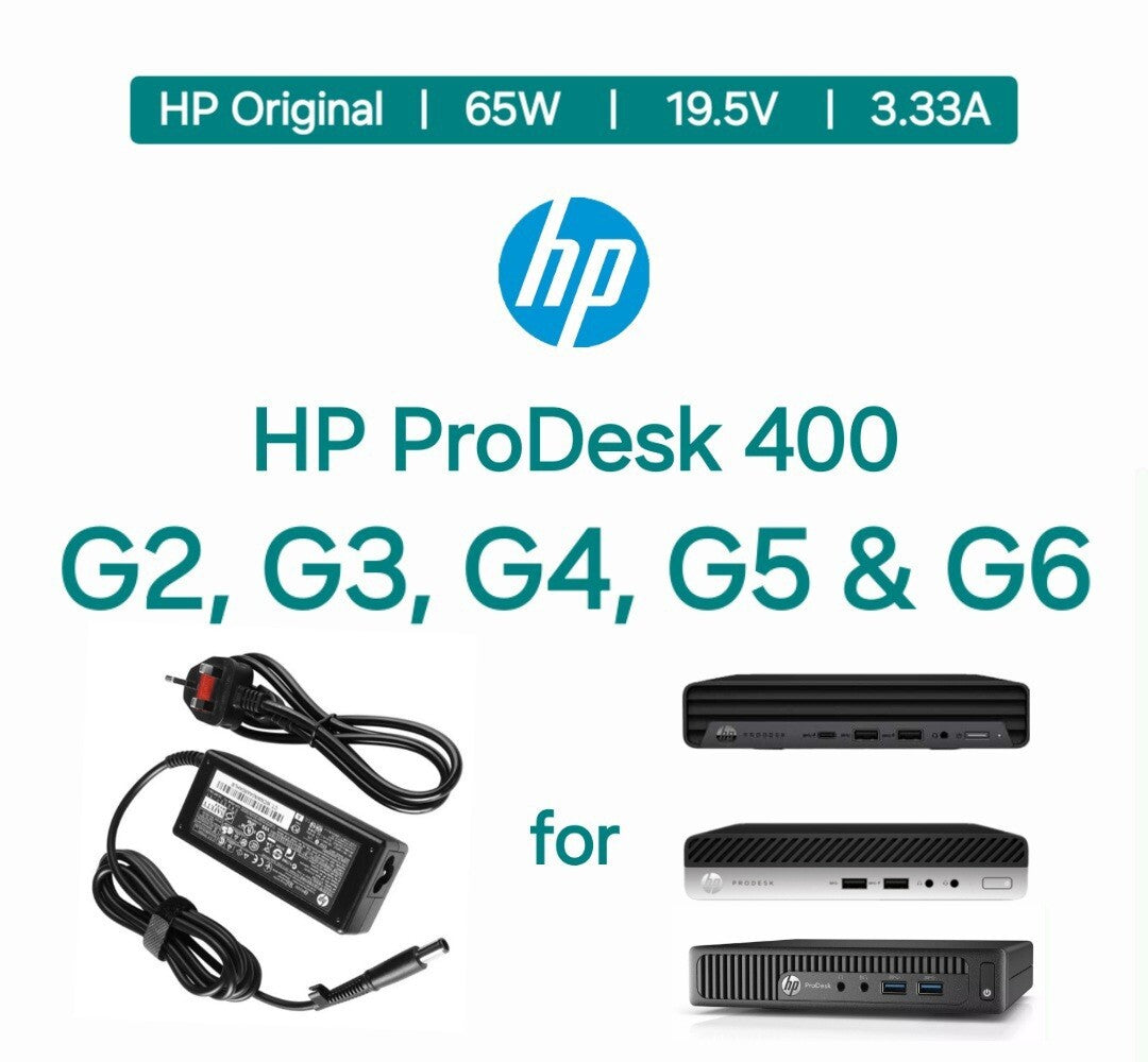 Genuine HP 65W AC adapter Power Supply PSU for Hp ProDesk 400 Mini Micro Tiny