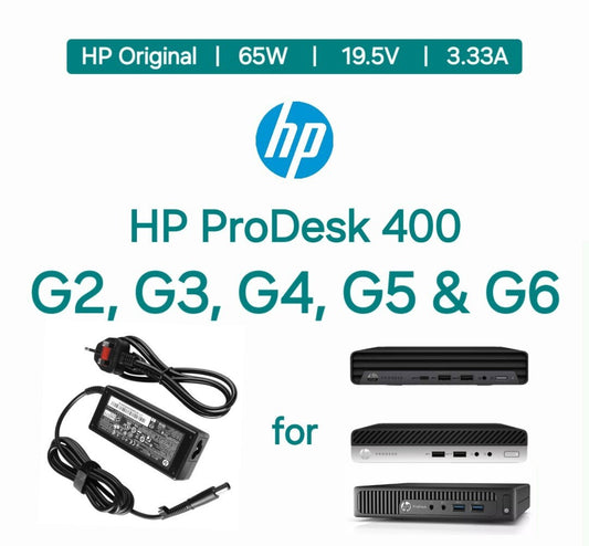 Genuine HP 65W AC adapter Power Supply PSU for Hp ProDesk 400 Mini Micro Tiny
