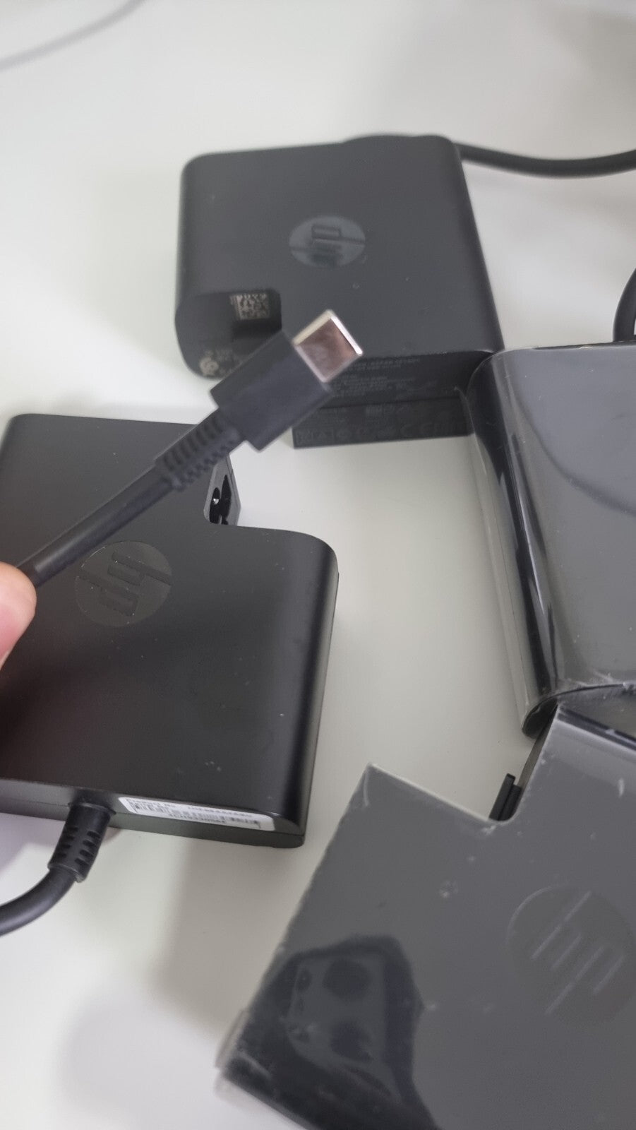 Genuine HP Elitebook 65W Charger USB C Model: 745 830 840 G2 G4 G5 G6 (No Cable)