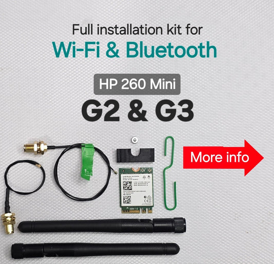 Wireless Kit for HP 260 G2 G3  Desktop Mini PC WiFi 5 6 Bluetooth